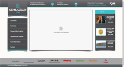 Desktop Screenshot of cemilozgur.com.tr
